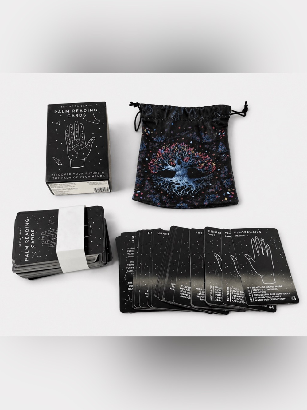 Palm Reading Card Set & Bag